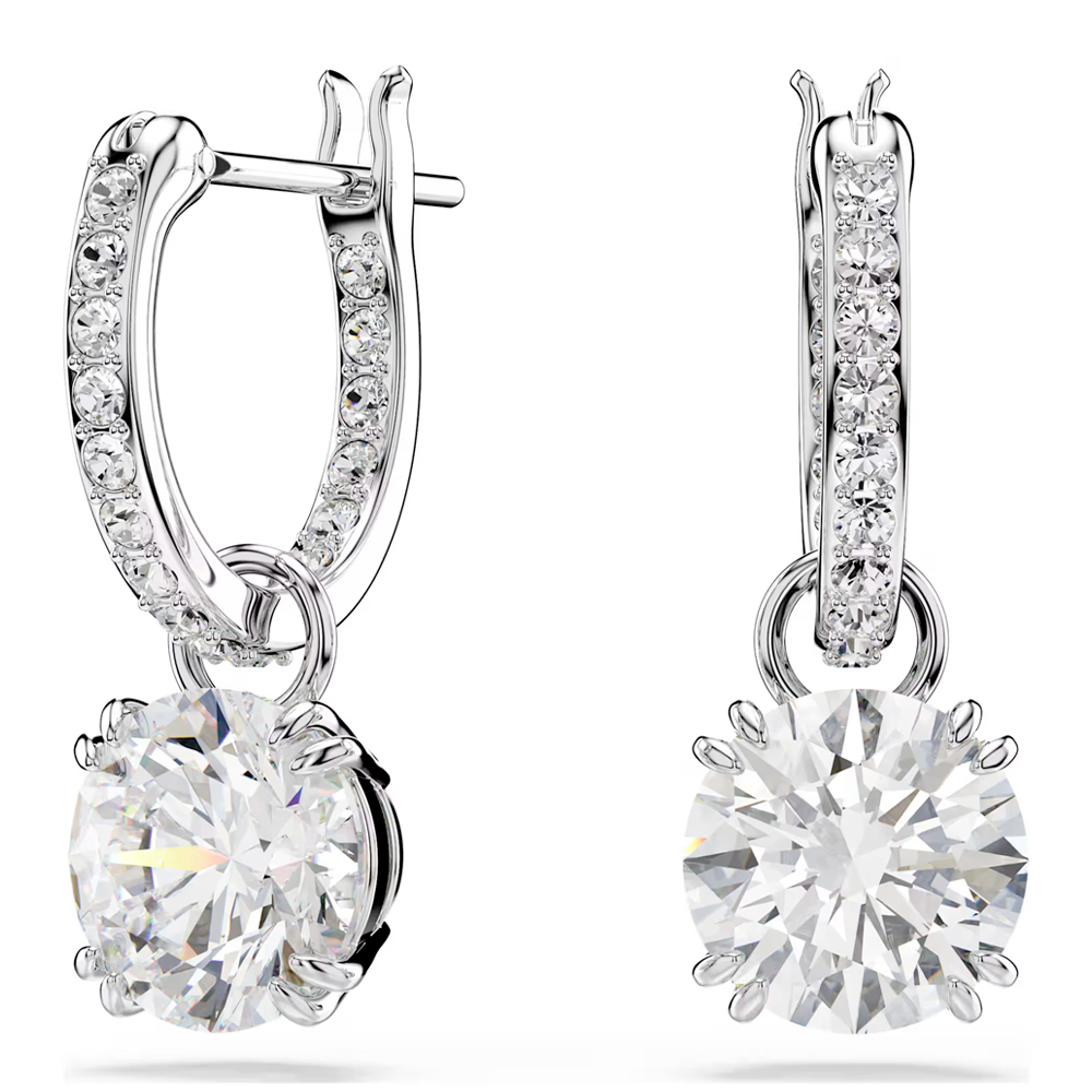 Swarovski Pendientes Stilla redonda – imagen 3