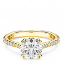 Round Stilla cocktail ring