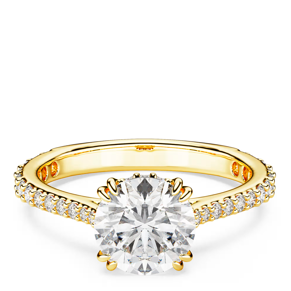 Swarovski Anillo de cóctel Stilla redonda
