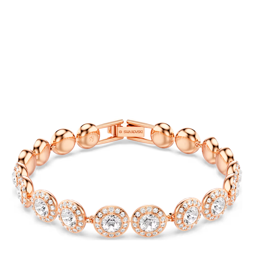 Swarovski Damen Beige 5240513 Una Angelic Tennis Medium Armband - Bild 5