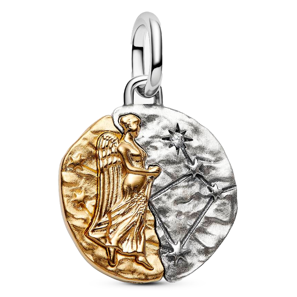 Pandora Charm Medallón Zodiaco Virgo 764992C01 – imagen 2