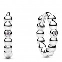 Orecchini a cerchio Embrace con perline 294823C01