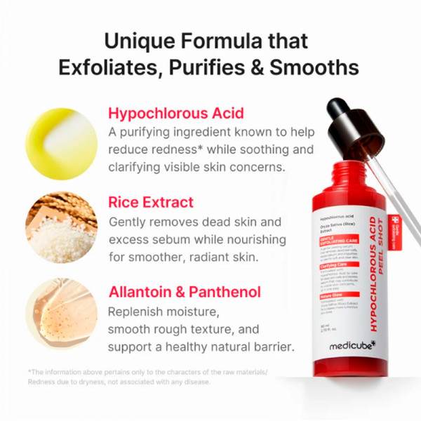 hypochlorous-acid-rice-peel-shot-serum-exfoliant-pour-le-visage-nettoyant