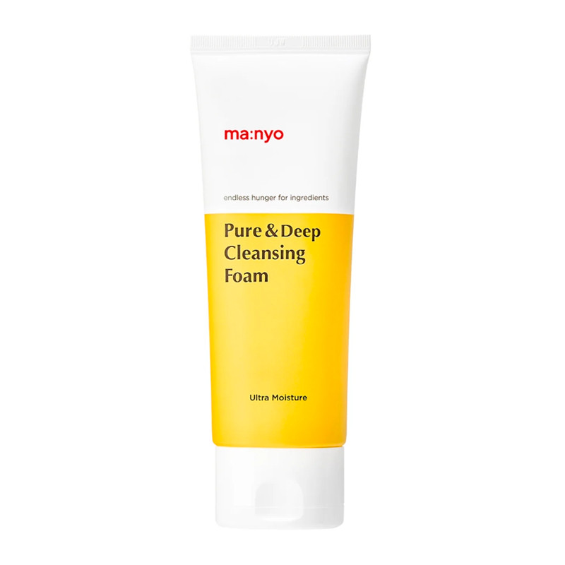 Man:yo Women's Face Skin Care Pure & Deep Cleansing Foam Foaming Facial Cleanser