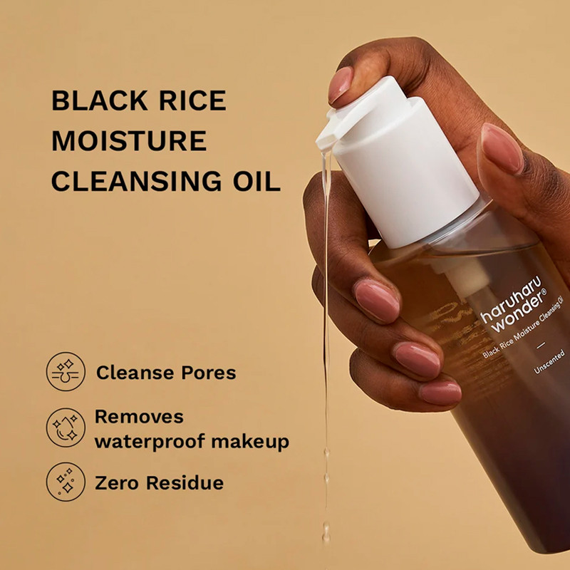 Haruharu Wonder Black Rice Aceite Limpiador Profundo Doble Limpieza 150ml – imagen 2
