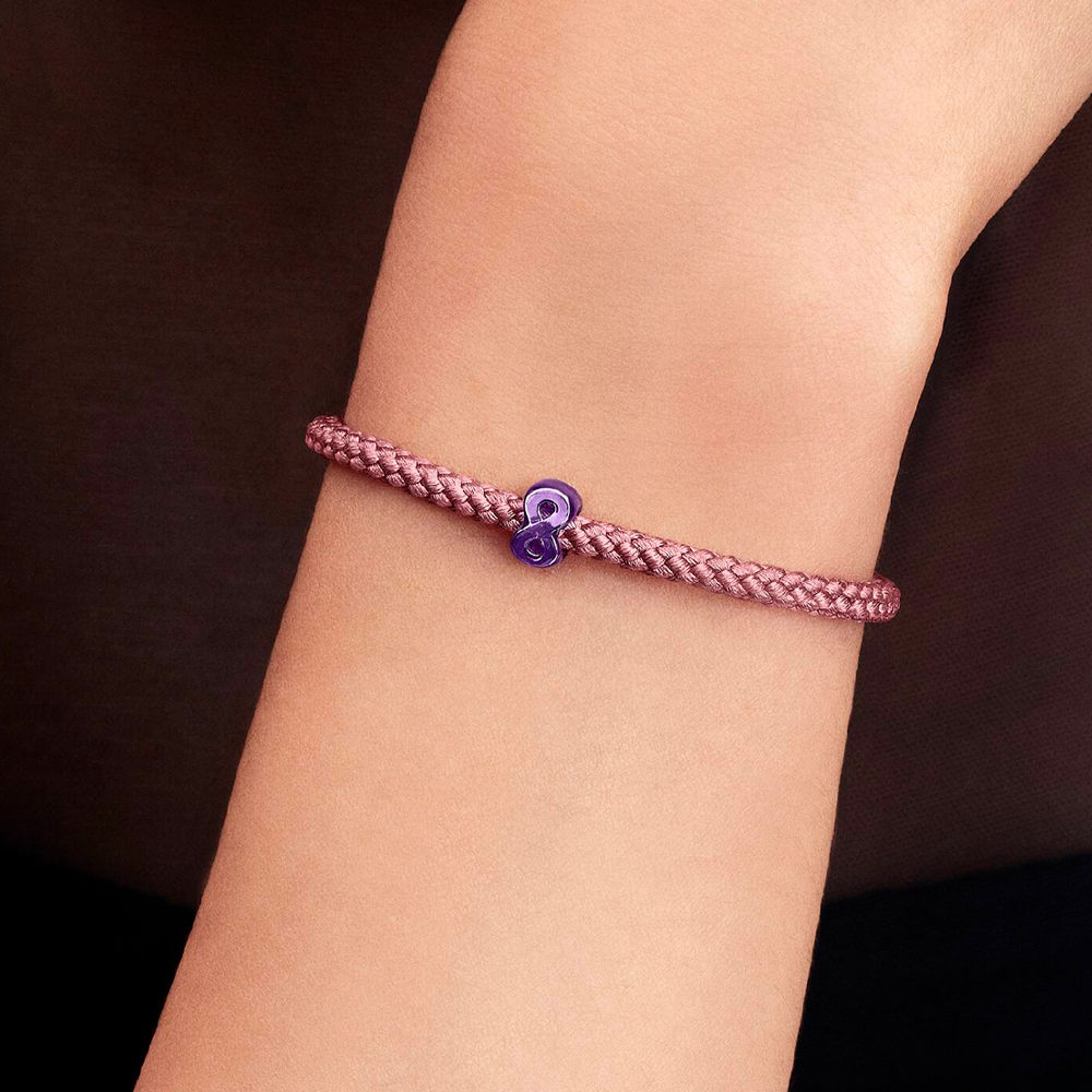 Pandora Charm Mini Infinito Morado 794909C01 – imagen 2