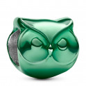 Charm Mini Green Owl 794900C01