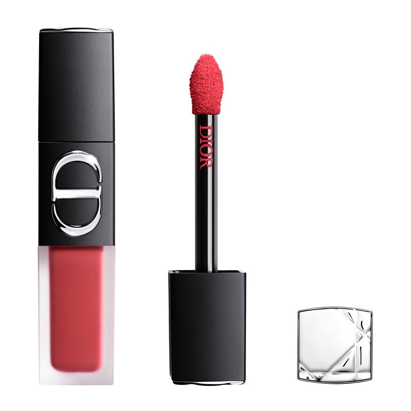dior gloss rouge dior on stage ink blur matte barra de labios liquida sin transferencia - acabado mate difuminador