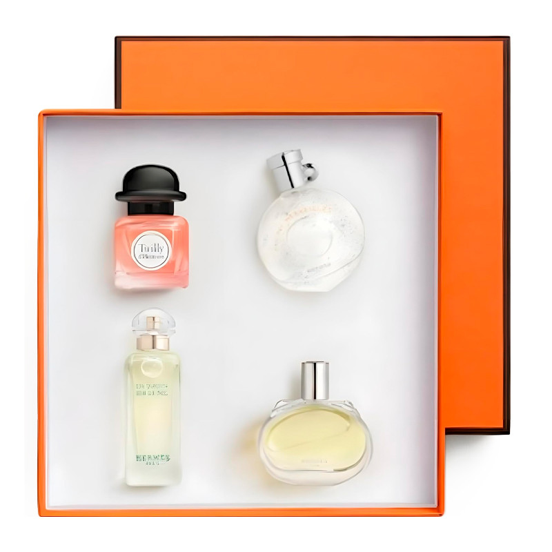 Hermès Mini Estuche 4 Eau de toilette, Eau de Parfum
