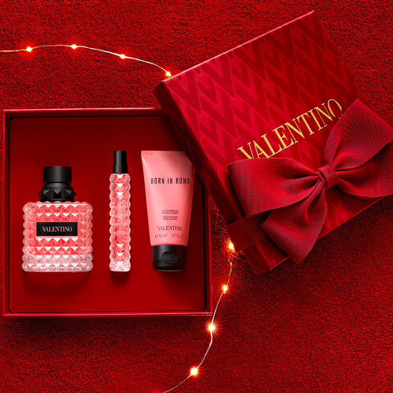 VALENTINO DONNA BORN IN ROMA ESTUCHE 3 pz – imagen 5