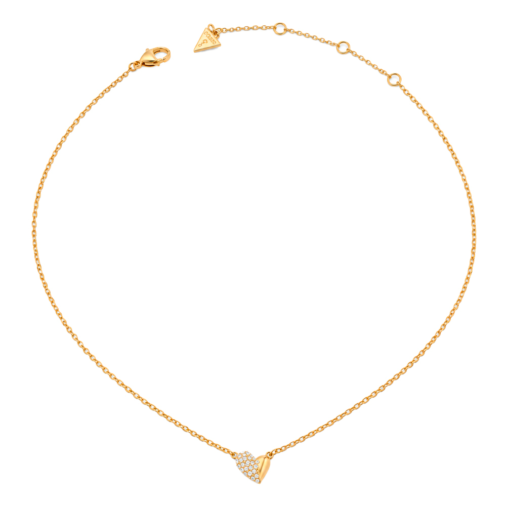 Guess Golden Necklaces Love Necklace Jubn06370jwygt