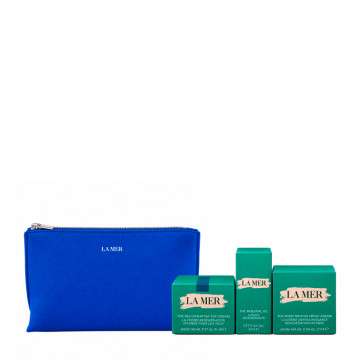 La Mer Web Geschenk Blaue Kulturtasche