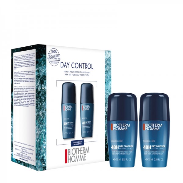 Shaded Dømme rapport BATH PRODUCTS FOR MEN BIOTHERM HOMME DAY CONTROL ROLL-ON DUO SET