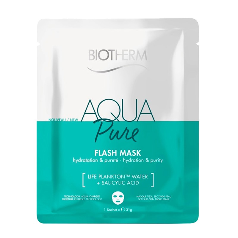 Biotherm  Face Skin Care Aqua Pure Flash Mask Face Mask