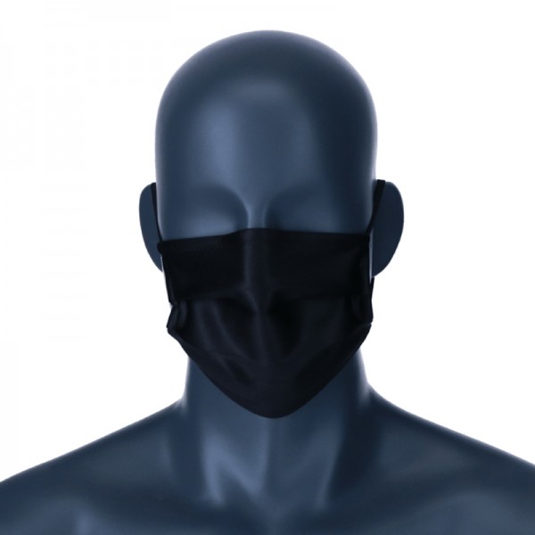 Mascarilla Negra Higiénica Reutilizable Homologada