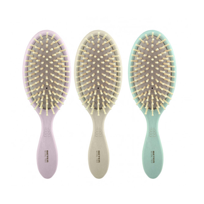 Beter Cepillos para el pelo Natural Fiber Cepillo Neumático Púas de Madera | 