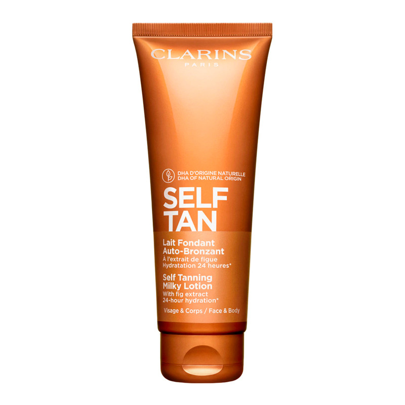 Clarins Women's Orange/Yellow/Brown Self-Tanners Lait Fondant Auto - Bronzant Self-Tanning Sun Milk