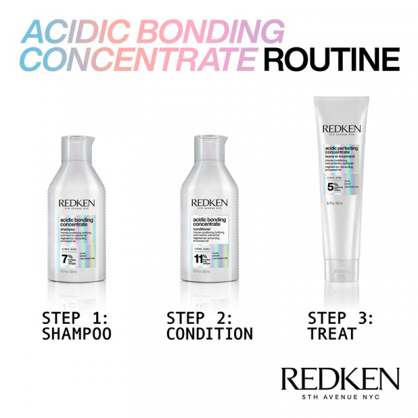 Syrebindende koncentratshampoo