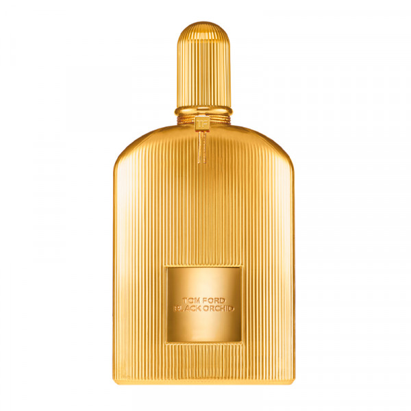Sort Orkidé Parfume Guld