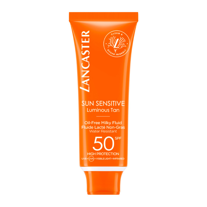 Lancaster Protector Solar Facial Sun Sensitive Oil-Free Milky Fluid SPF50
