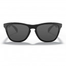 Solglasögon Oo9013 frogskins 24-306 polerade svartgrå