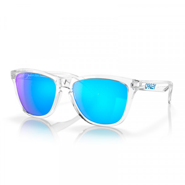 Oo9013 frogskins 9013d0 crystal clear prizm sapphire