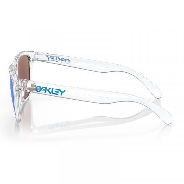 Oo9013 frogskins 9013d0 crystal clear prizm sapphire