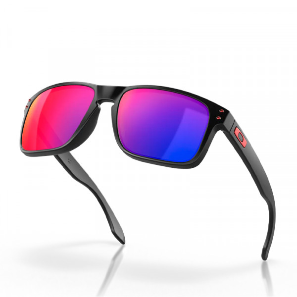 Gafas de Sol Oo9102 holbrook 910236 matte black + red iridium