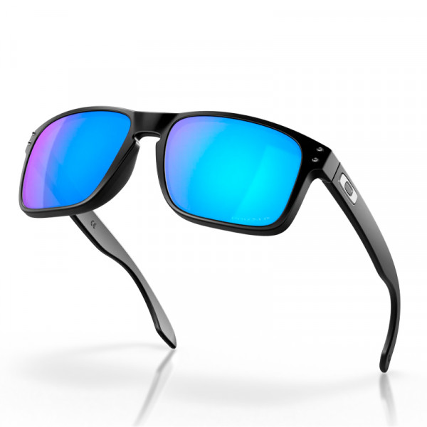 Gafas de Sol Oo9102 holbrook 9102f0 matte black prizm sapphire polarized