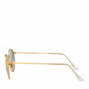 Rb3447 round metal 001/58 gold polar green
