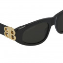 BB0095S 001 Acetato Black Gold
