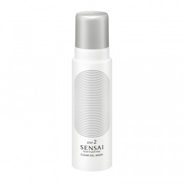 Silkeagtig, rensende, klar gel-ansigtsrens