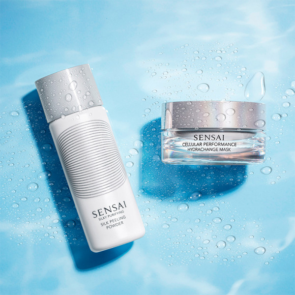 Silkeslent renande sidenpeelingpulver