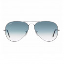 RB3025 003/3F T58 Aviator Large Metal Crystal Gradient Light