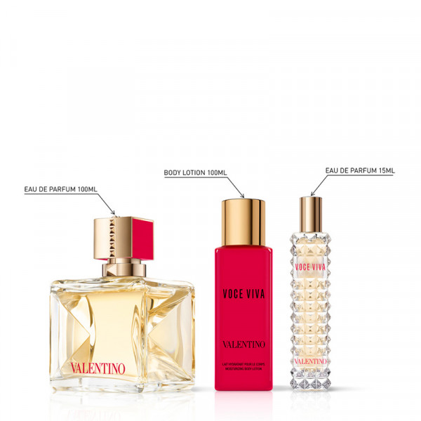 valentino voce viva eau de parfum 100ml fragrance gift set