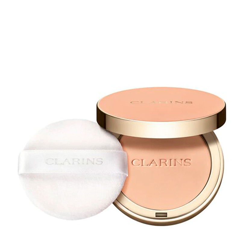 Clarins Women's 03 Light Medium Bronzing Powder Ever Matte Poudre Compacte Mattifying Compact Powder