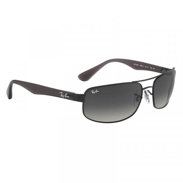 RB3445 006/P2 Matte Black Polarized