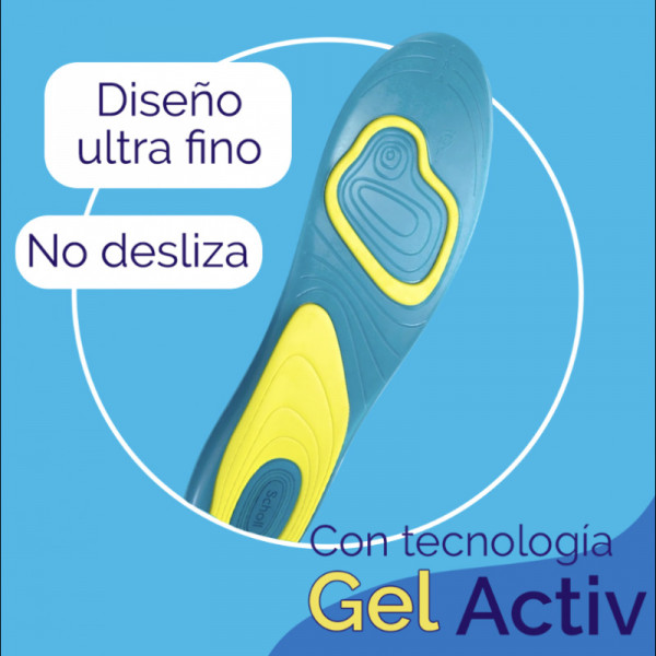 Plantillas de Gel Uso Diario Mujer