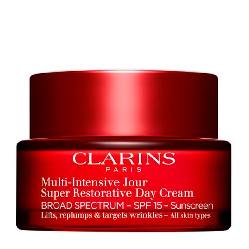 Clarins  Face Skin Care MultiIntensive Day Cream SPF15 Firming Day Cream for All Skin Types
