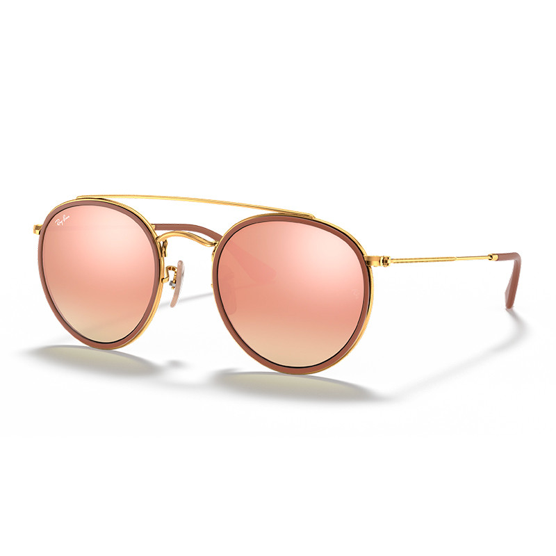 Ray-Ban Women's Brown/Gold Sunglasses For Sunglasses Rb3647n