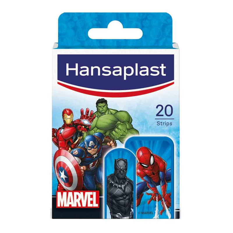 Hansaplast Kit di primo soccorso Condimenti per bambini Marvel 20UD