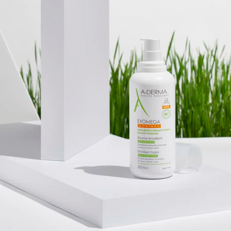 A-derma Exomega Control Baume Bálsamo emoliente anti-rascado – imagen 4