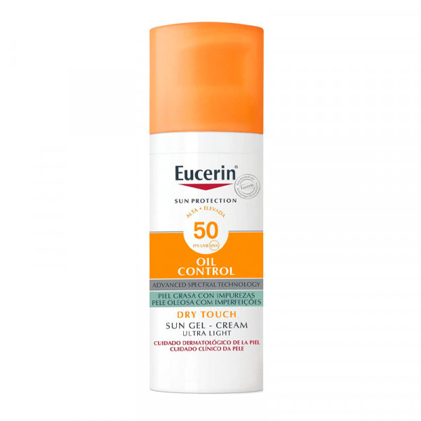 Eucerin Oil Control Tinted Face Sun Gel-creme SPF 50+ - Mittel - 50 ml -  INCI Beauty