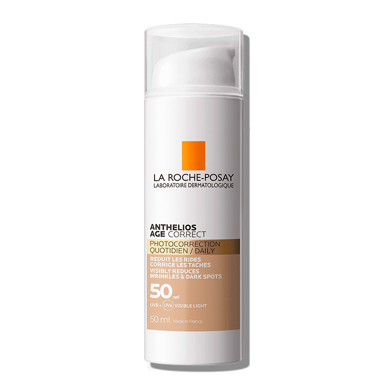 La Roche Posay Protección Facial Gel-Crema Fotocorrección con Color Anthelios Age Correct SPF50