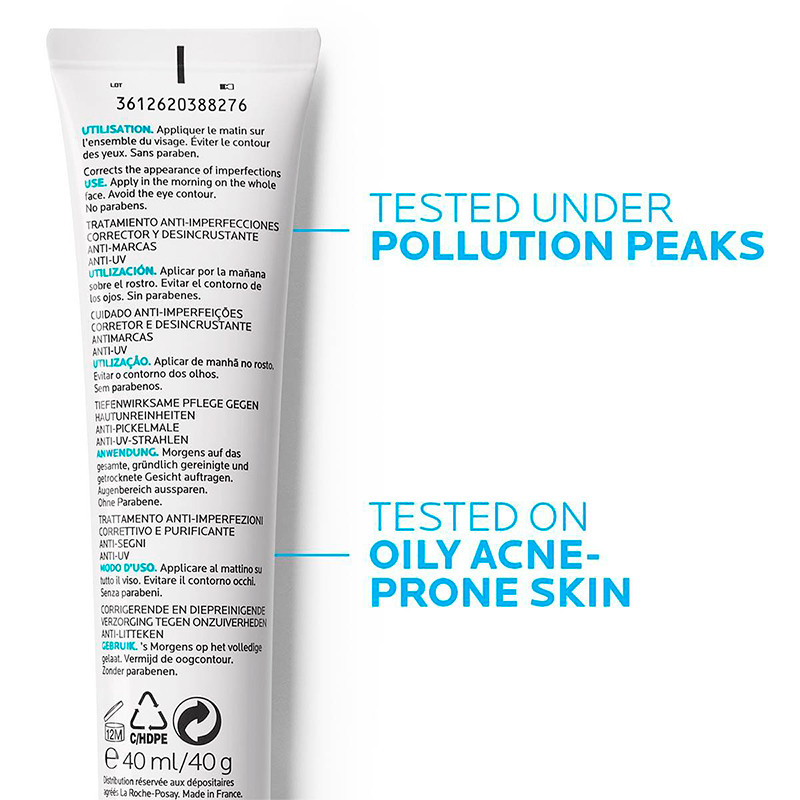La Roche-posay Effaclar Duo (+) Tratamiento Anti-imperfecciones Y Marcas Con Protección Spf30 40 Ml – imagen 5