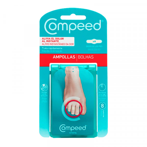 Ampollas Dedos del pie - 8 Unidades