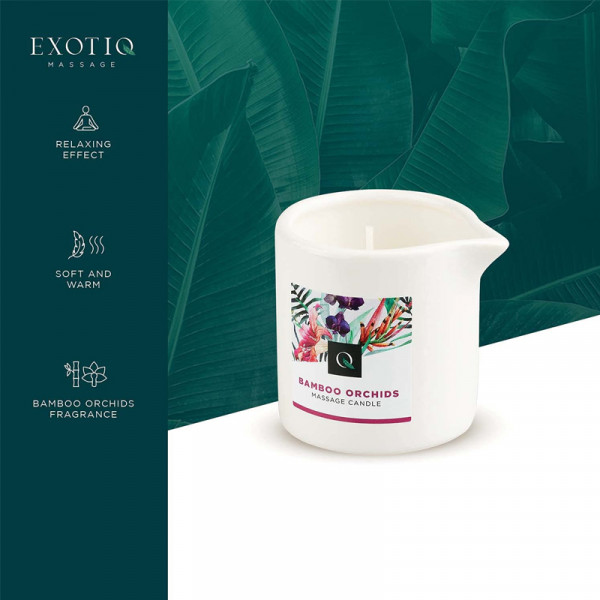 Exotiq Massage Candle Bamboo Orchids