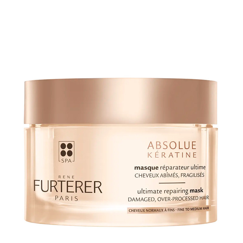 Rene Furterer Mascarillas ABSOLUE KERATINE Mascarilla reparación extrema Cabellos normales a finos