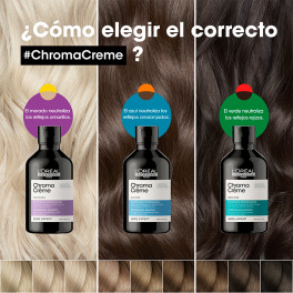 Chroma Crème Champú neutralizante de tonos amarillos - L'Oréal  Professionnel - Sabina