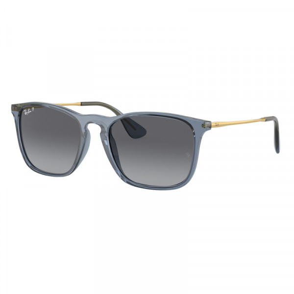 RB4187 6592T3 T54 Chris Inyectado 145 3P Trans Blue Grey